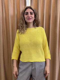 Sweater melisa. Amarillo en internet
