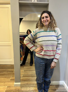 Sweater elena beige - Klekas 