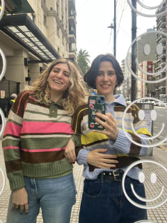 Chomba AMANDA multi celeste - comprar online