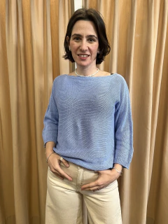 Sweater melisa. Celeste en internet