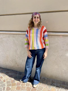 Sweater anahí. Base rosita - Klekas 
