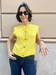 Chaleco marga. Amarillo  - Klekas 