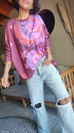 Maxi sweater Universe