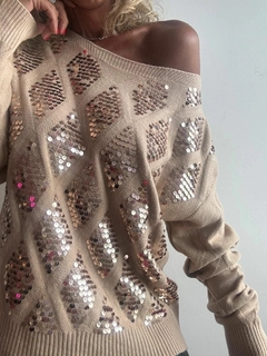 Sweater Rubi beige - comprar online