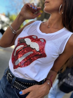 Musculosa Francesca de tul - comprar online