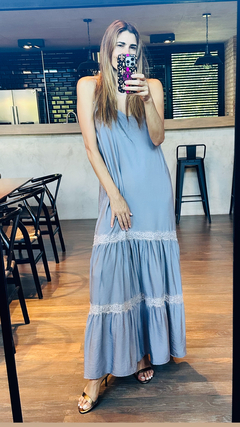 SOLERO CANNES SEDA GRIS PERLA