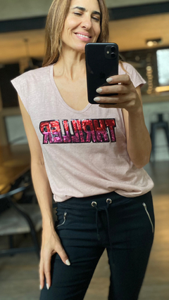 SUDADERA ROSA PALO - MANDA MALARA