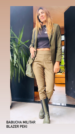 BLAZER PEKI MILITAR - MANDA MALARA