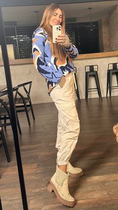 JOGGER CARGO TIZA - comprar online