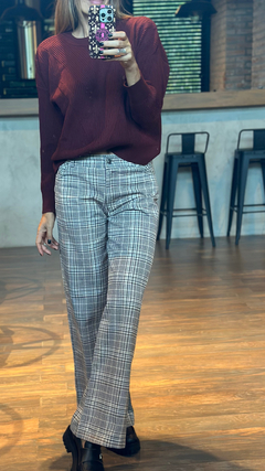Pantalón escoses chocolate - MANDA MALARA