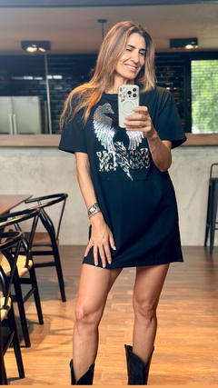 VESTIDO REMERON ALAS ROCK