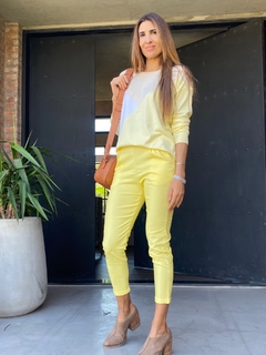 babucha amarillo lavado