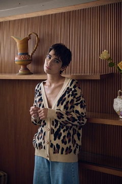 CARDIGAN MARTE ANIMAL PRINT