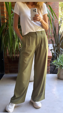 PANTALON ASHA MILITAR - comprar online