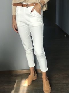 Babucha blanca