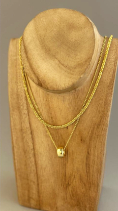 COLLAR DOBLE CON DIJE