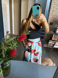 Imagen de maxifalda estampada Deby