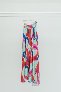 maxifalda estampada Deby