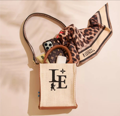 BANDOLERA BAHIA RAFIA BEIGE - comprar online