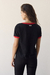 REMERA AMERICAN STANDAR NEGRO/ROJO - comprar online