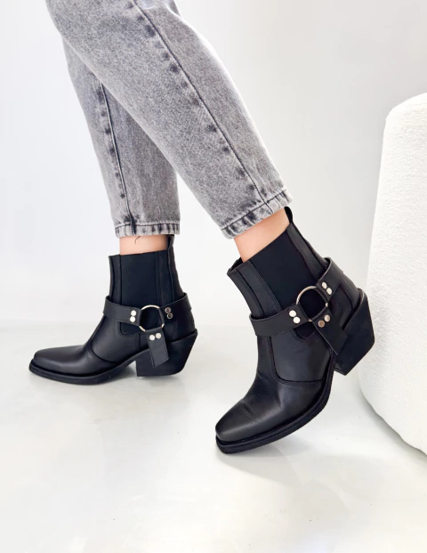 Edna Negro ·cuero· - comprar online