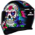 Capacete Axxis Eagle Skull Black Blue Tamanhos na internet