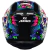 Capacete Axxis Eagle Skull Black Blue Tamanhos - VRacing - de motociclista para motociclista!