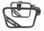 SUPORTE ALFORGE HONDA NC 750 CHAPAM 009951