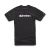 CAMISETA ALPINESTARS HERITAGE LOGO PRETA BRANCO