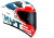 CAPACETE KYT TT COURSE FUSELAGE RED