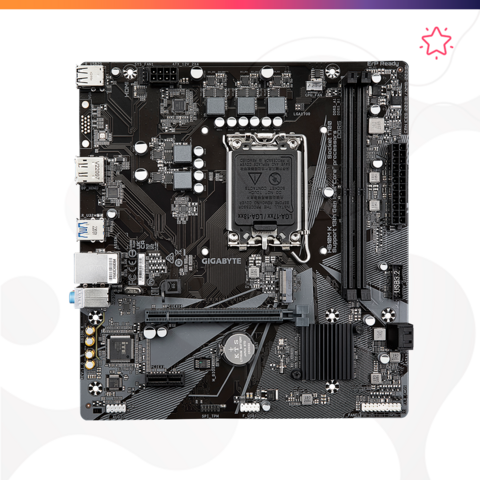 MB GIGABYTE S1700 H610M K V2 DDR5 BOX M-ATX