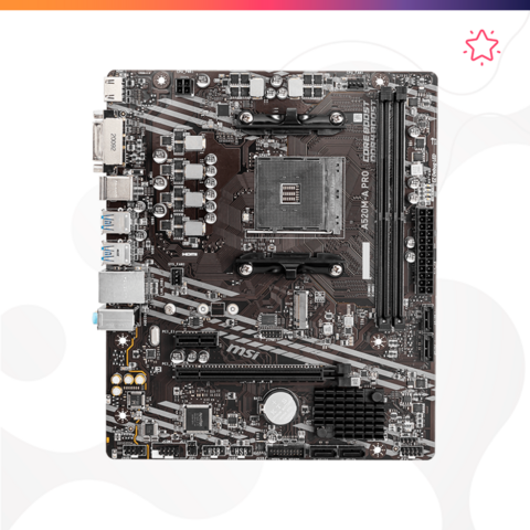 MB MSI AM4 A520M-A PRO DDR4 BOX M-ATX
