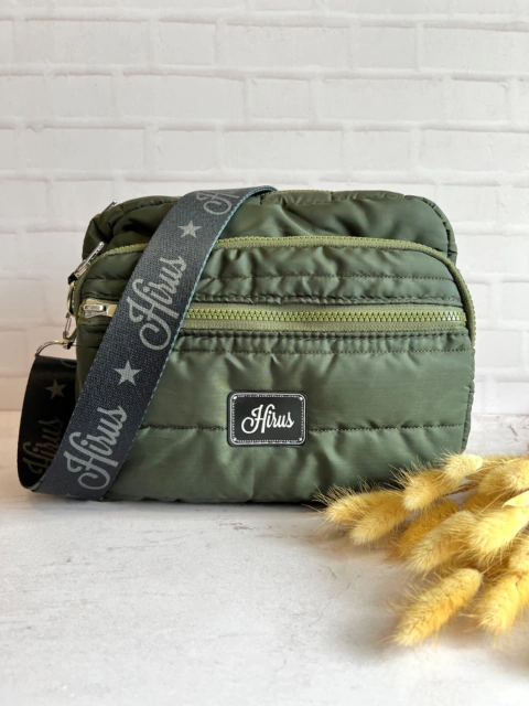 Bandolera canelon verde