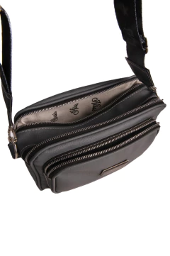 Bandolera amalia gris - comprar online