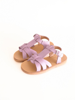Sandalias de cuero Popi lila