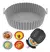 Molde Bandeja Silicona Redonda Freidora Aire Airfryer 16 Cm - comprar online