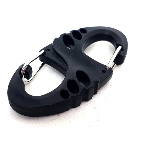 Mosquetón Doble Gancho Mini Tipo S X 5 Unidades Oferta