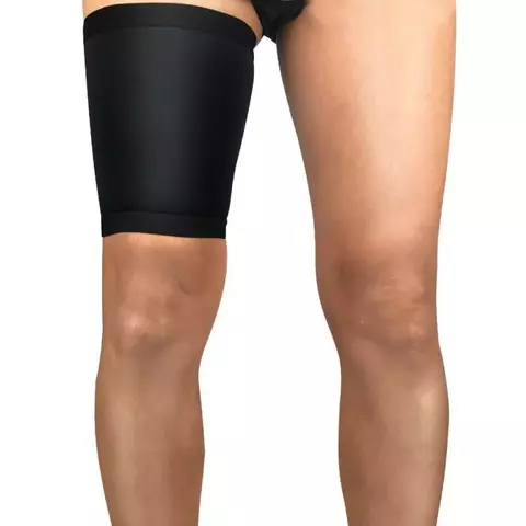 Musleras X 2 Deportivas Elasticas Elastizadas Negras Deporte