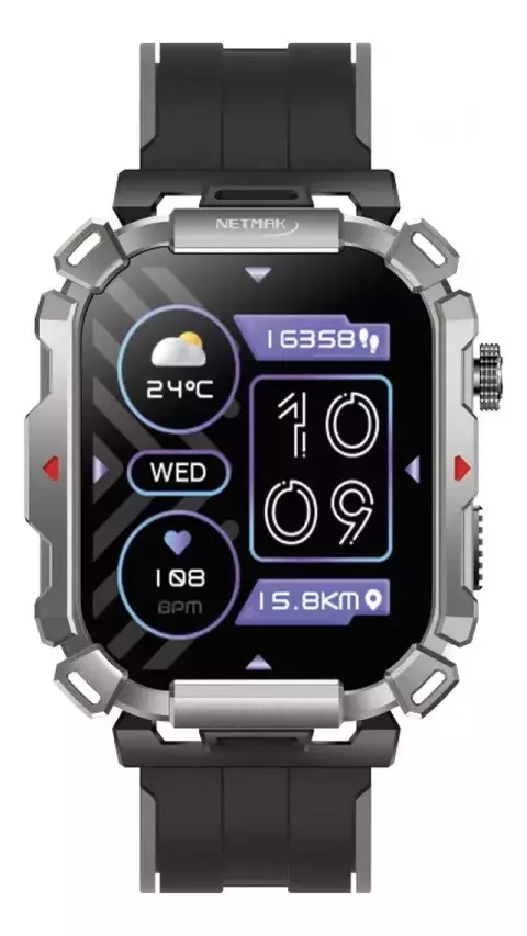 Reloj Inteligente Sumergible Smartwatch Android Ios Bt 5.0 E