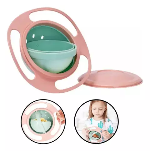 Plato Para Bebes Giratorio Antivuelco Giro Bowl Tazon - comprar online