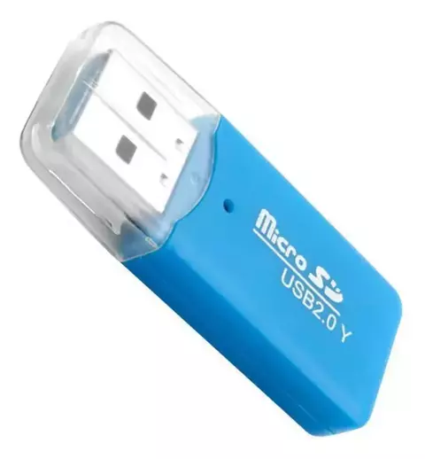 Adaptador Usb Lector Memoria Micro Sd Celular Pc 2.0