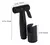 Bidet Duchador A Gatillo Negro Manguera Extensible + Soporte - tienda online