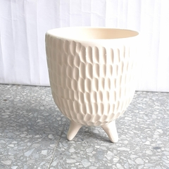 maceta con patas salpicada - comprar online