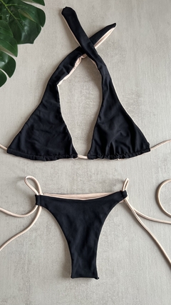 BIKINI TAO REVERSIBLE NEGRO & NUDE