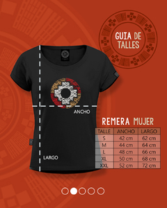 Cerro Colorado Mujer - Punta y Hacha remeras