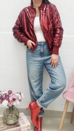 Campera Mili bordeau - comprar online