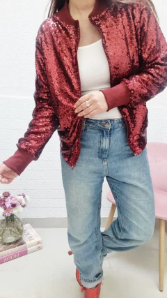 Campera Mili bordeau - comprar online