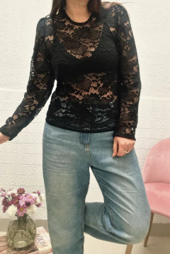 Imagen de Remera Alba negra