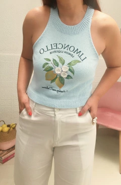 Top Limoncello celeste - tienda online