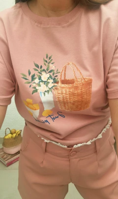Imagen de Remera Lina rosa